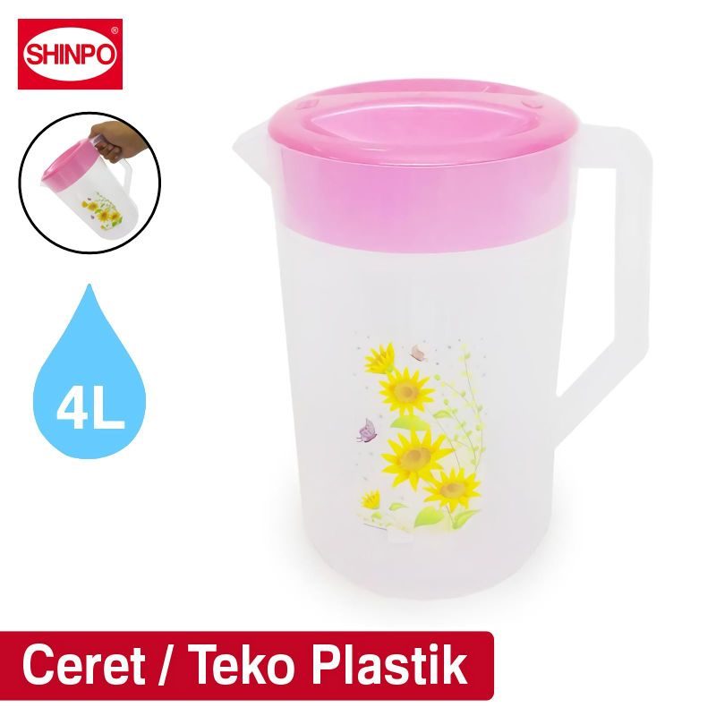 Jual Shinpo Ceret Teko Plastik 4 L Tempat Air Minum Mineral Eskan Familia Plastik Pitcher Spo 2006