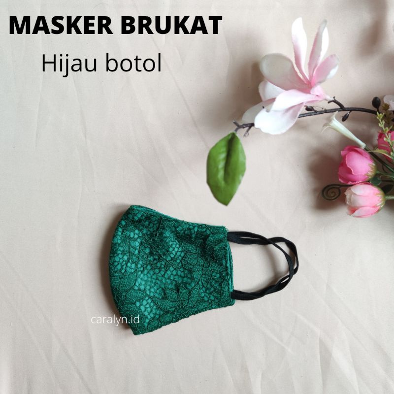 MASKER ANAK BRUKAT EARLOOP NON HIJAB MEWAH