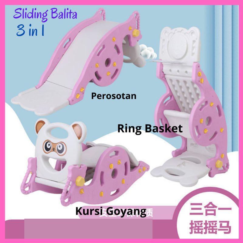 Perosotan Anak 3 in 1 Motif Panda