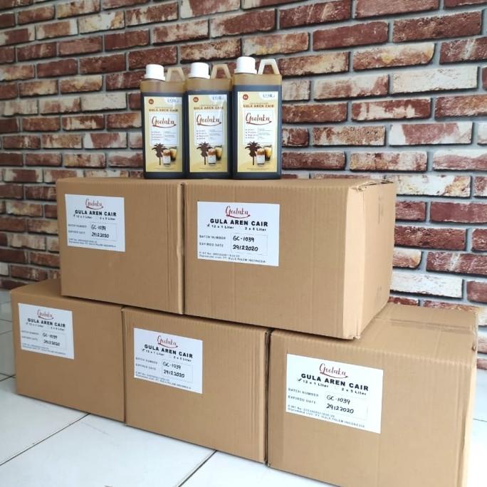 

Gula Aren Cair Asli 12Liter Goolaka / Gula aren Premium / Palm Sugar