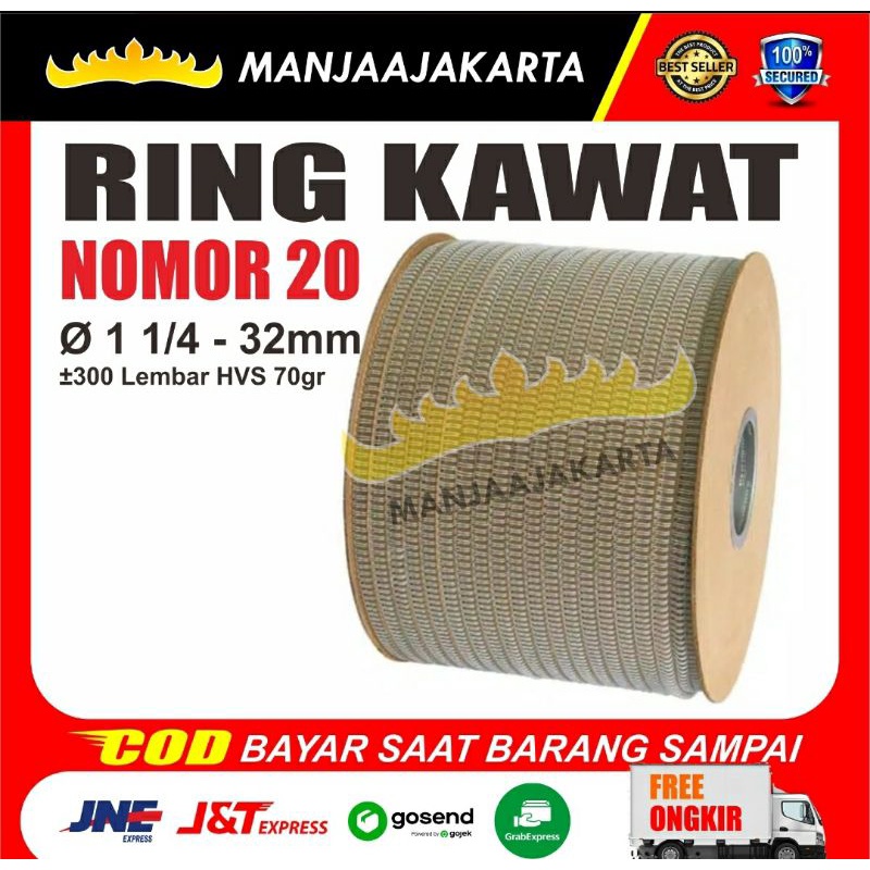

Spiral Kawat Roll Radiance No 20 Putih Kawat Spiral 11/4" putih Ring Kawat Jilid Buku Agenda Ring Spiral jilid Buku pitch 2 banding 1 Ring Binder
