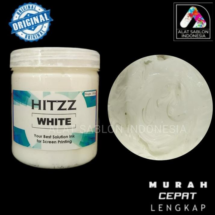 

Daisydooo | Tinta Sablon Plastisol White Putih Hitzz 1Kg