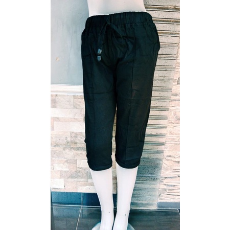 Celana 7/8 pants/ukuran standar &amp; jumbo / celana catton twill strid/celana kasual wanita
