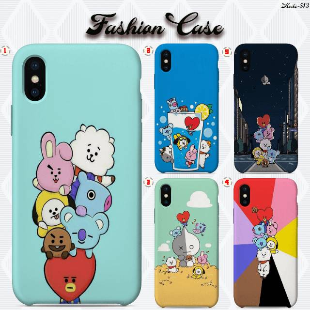 Case BT21 xiaomi redmi 4a 5a 6a 7a 4x note 8 A3S A5S A7 a37 A83 f9 f11 f1s