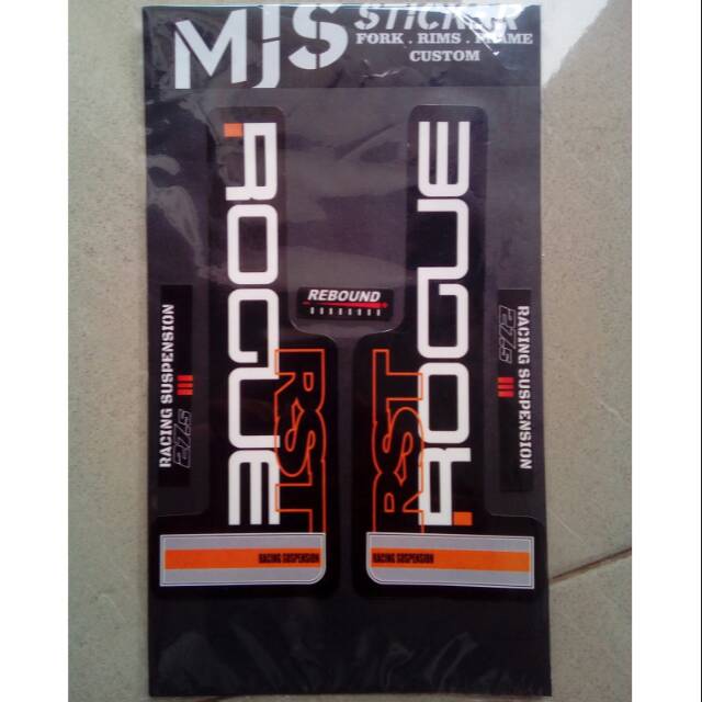 Sticker fork rst rogue