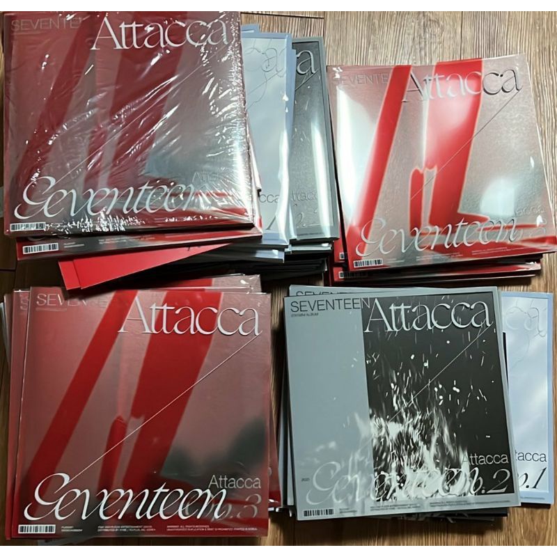 (Restock) Seventeen album- attaca