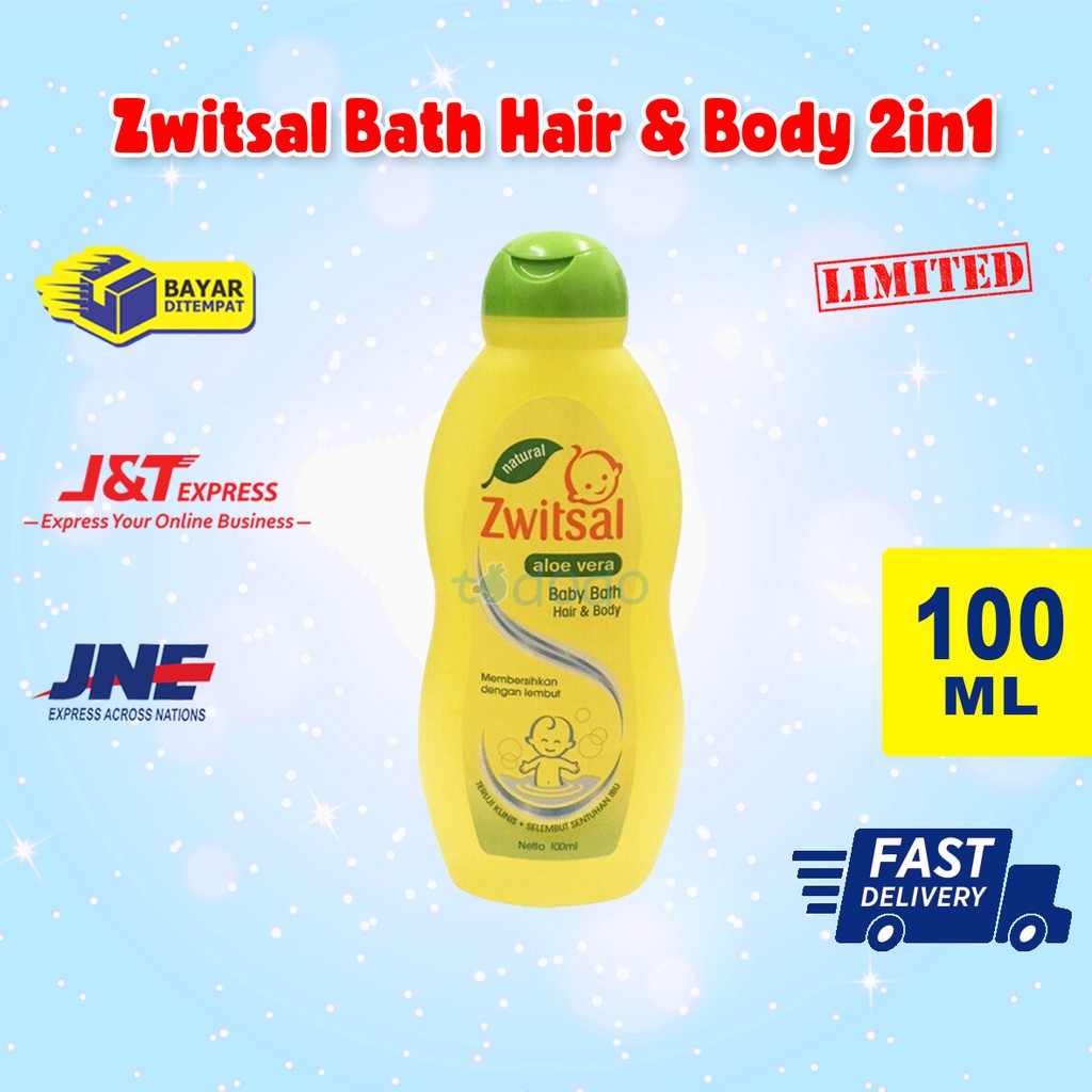 Zwitsal Bath Hair &amp; Body 2in1 - Sabun Mandi 100ml