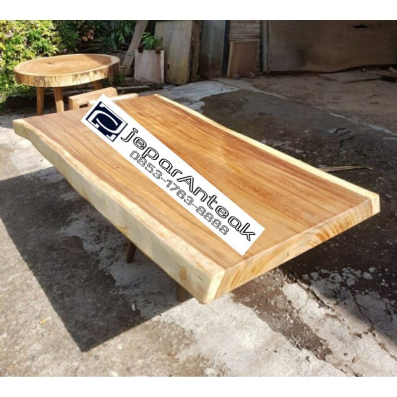 papan kayu trembesi kecil