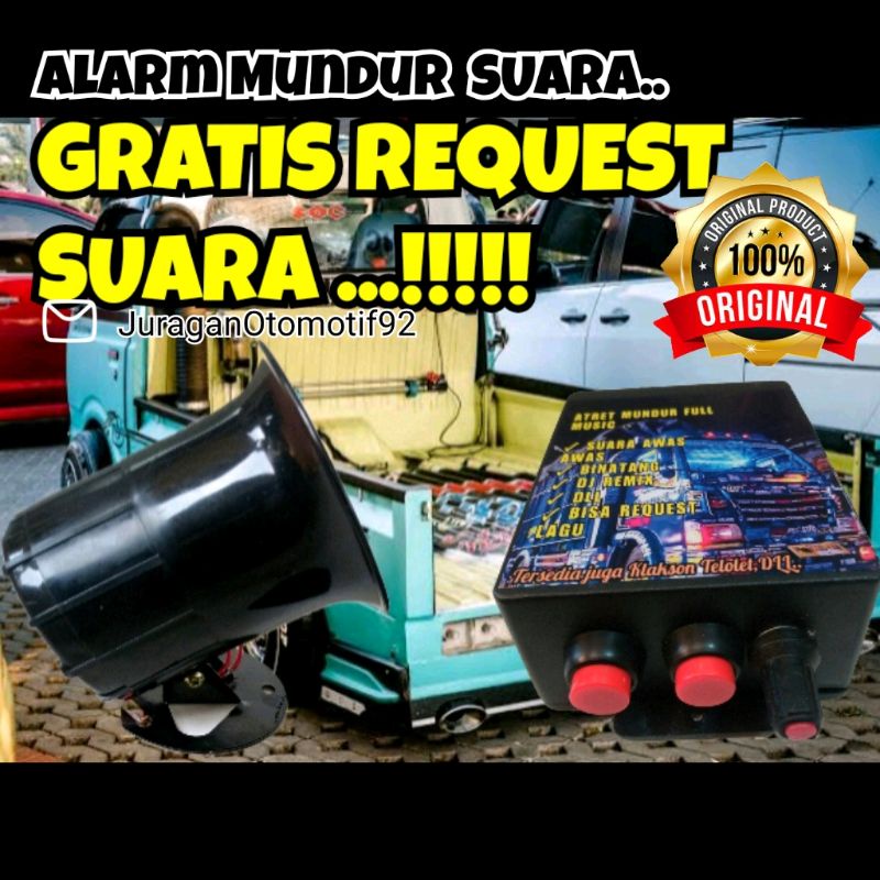 alaram mundur awas truk atret mundur alarm mundur truk 12v dan 24v