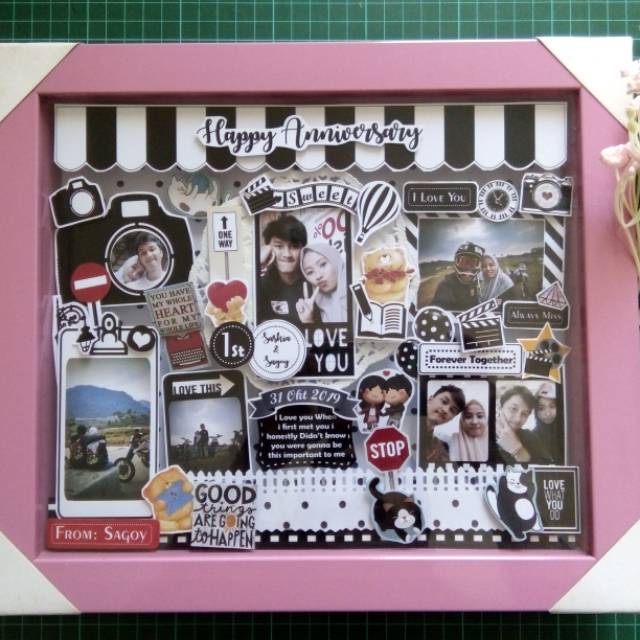 

Kado unik/ scrapframe anniversary/ kado anniversary/ gift unik/ gift anniversary/ kado special/ gift