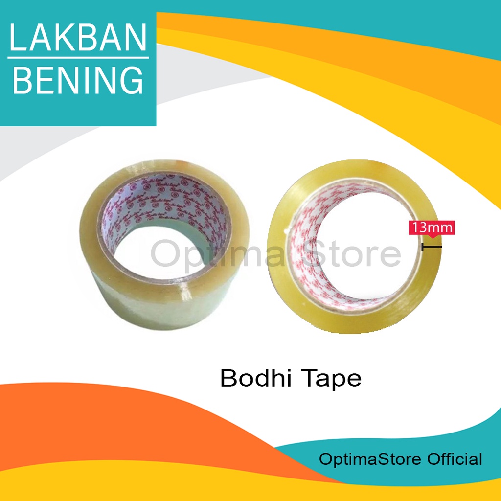 

BODHI TAPE LAKBAN BENING BESAR