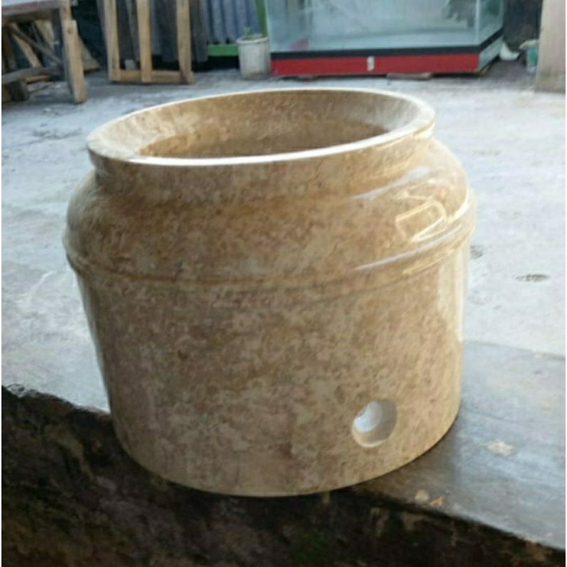 Guci Tempat Galon Marmer