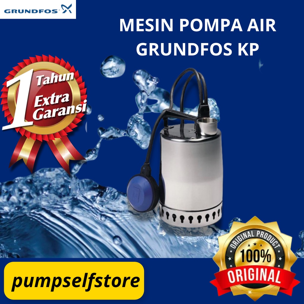 Jual Mesin Pompa Listrik Pendorong Tekanan Air Grundfos Unilift Kp