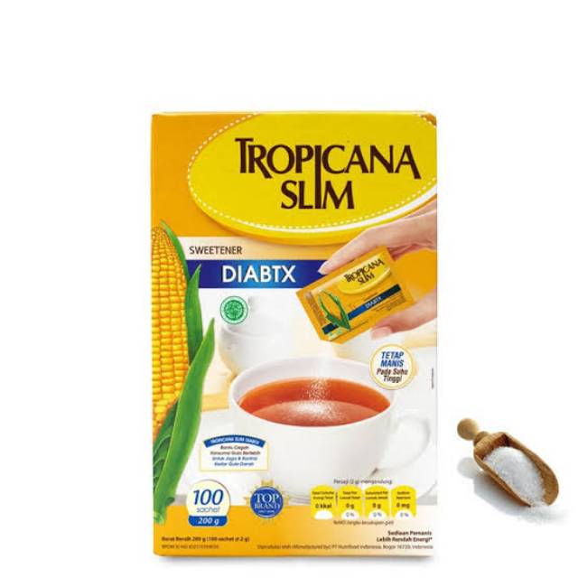 

Tropicana slim swetener DBTX isi 100 sashet