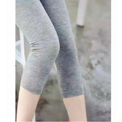 LEGGING PENDEK 3/4 BAHAN KAOS SIZE STANDAR JUMBO DAN SUPER JUMBO 30-85KG