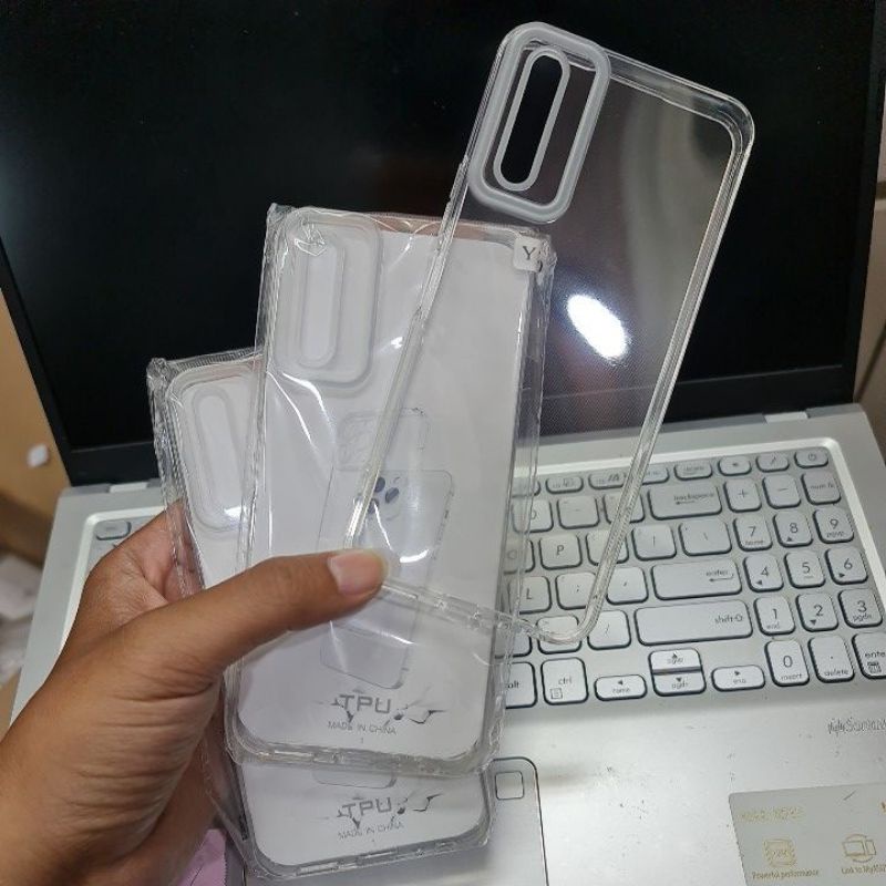 VIVO Y20 Y20 2021 Y20S Y20S G Y12S Y12S 2021 CASE HD BENING SOFTCASE SILIKON KARET BIG PROTECT CAMERA 1.7mm CASING TRANSPARAN COVER PELINDUNG KAMERA