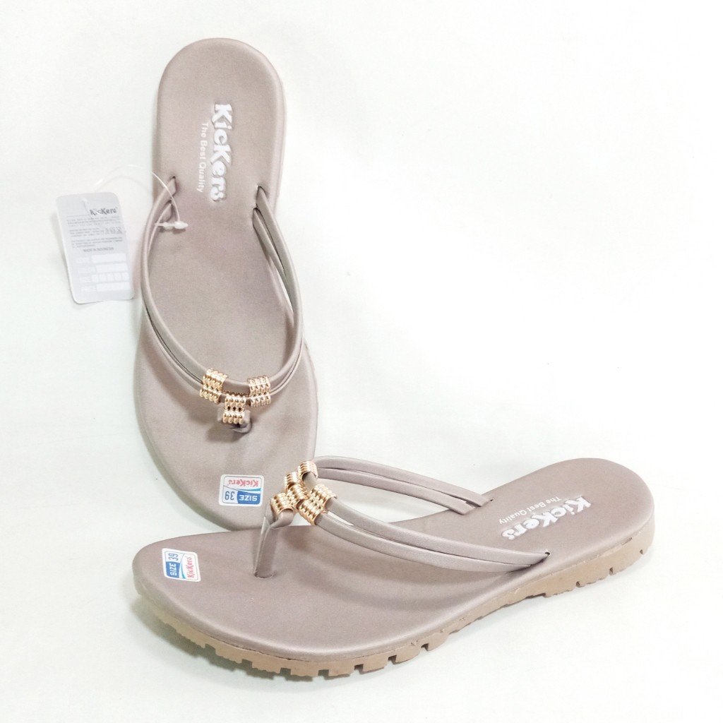 Kickers SLD 03 Sandal Jepit Flat Wanita Size 37-40