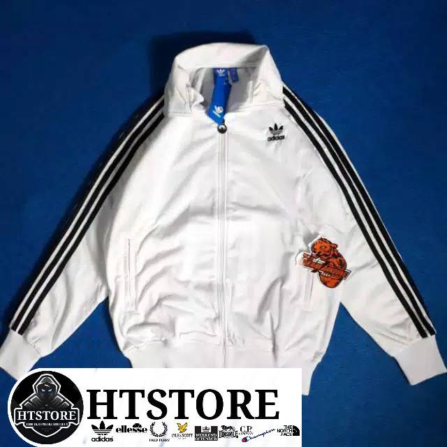 JAKET PRIA JAKET WANITA JAKET PREMIUM JAKET MURAH JAKET CEWE TRACKTOP ADIDAS PUTIH STRIP HITAM BARU