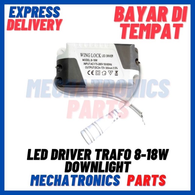 [DSP-9453] LED DRIVER TRAFO LED PANEL 8-18WATT DOWNLIGHT