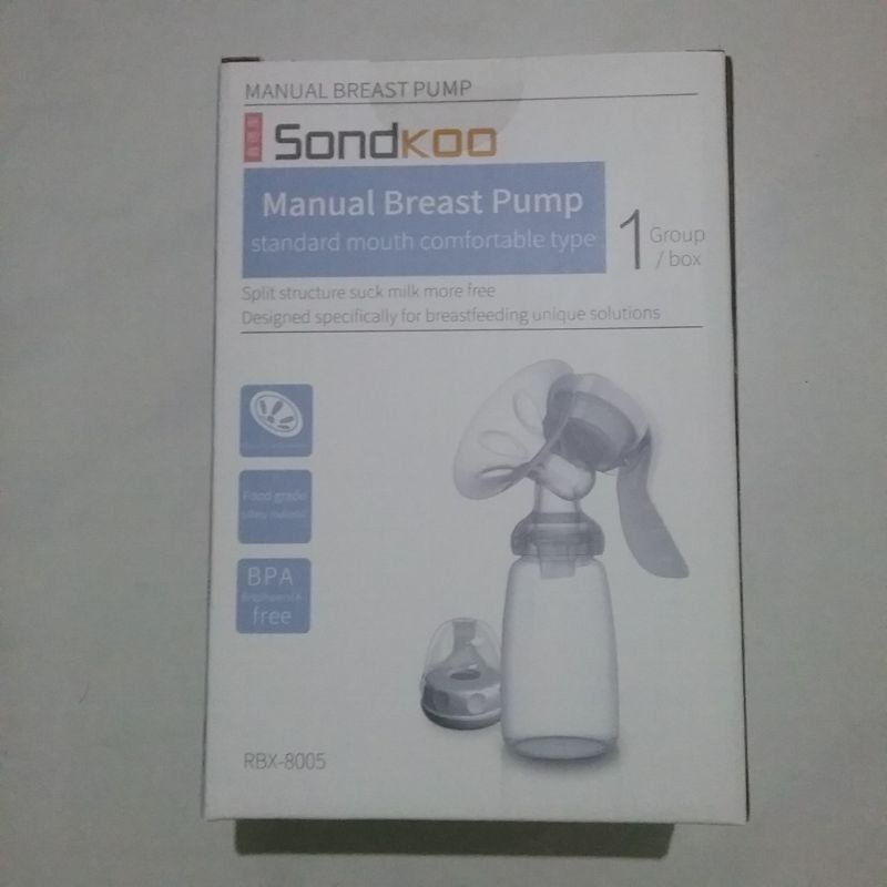 MANUAL BREAST PUMP SONDKOO