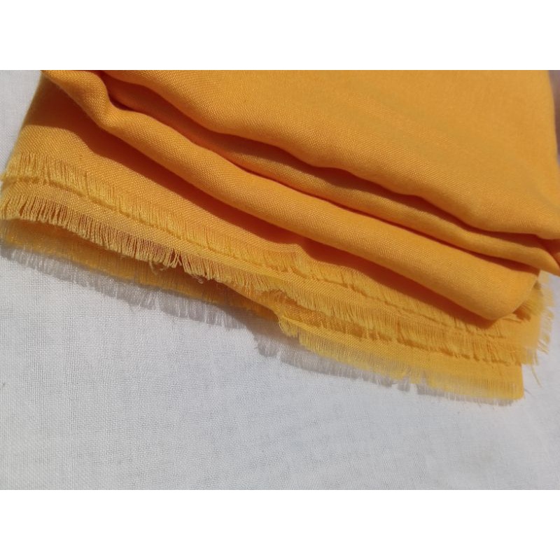 [PRELOVED]Saudia ansania rawis warna kuning Free gift