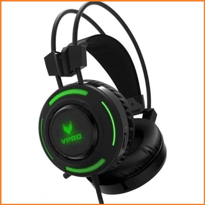 VPro VH200 RGB Backlit - Gaming Headset - Hitam