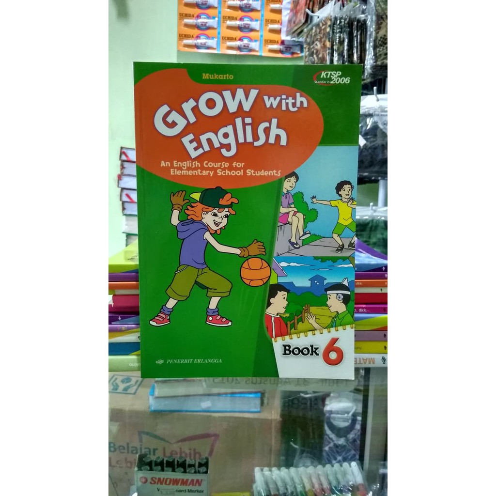 GROW WITH ENGLISH BOOK 6 ( KTSP 2006 )