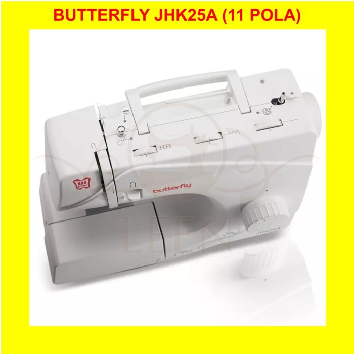 Mesin Jahit Portable BUTTERFLY JHK 25A 11 Pola ORI JHK25A LEEN