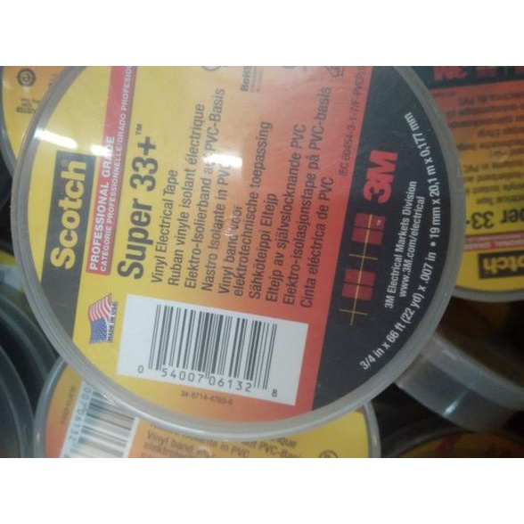 ✭ 3m Isolasi listrik scotch 33+ ♀