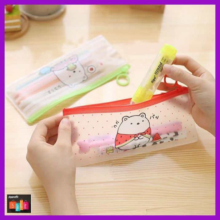 

Silutala- Tp0032 Tempat Pensil Sumikko Gurashi / Tempat Kosmetik - Hijau -Ori.