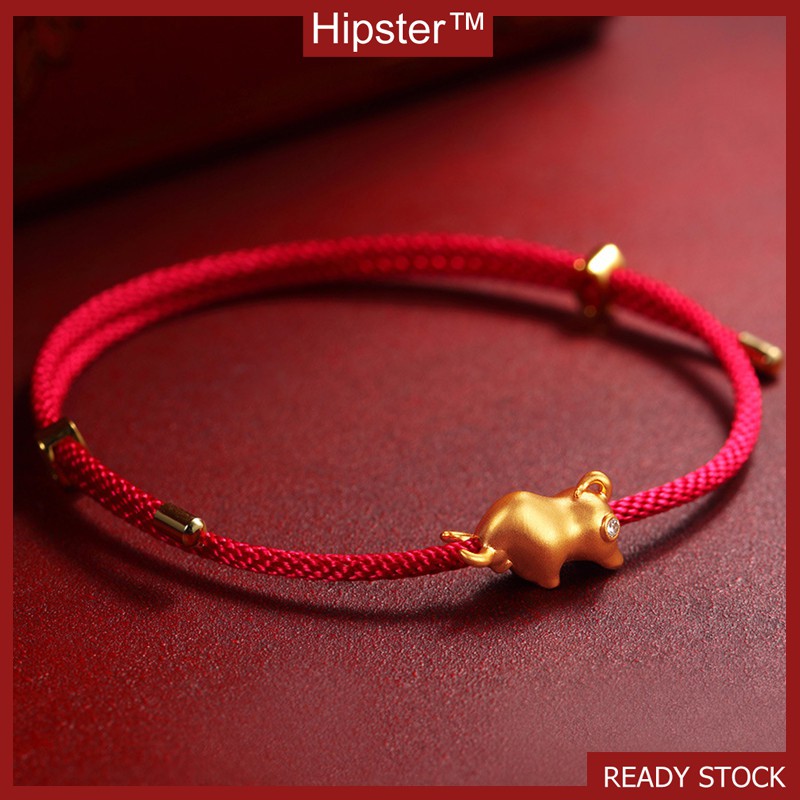 Fashion Personality Lucky Beads Red Bracelet