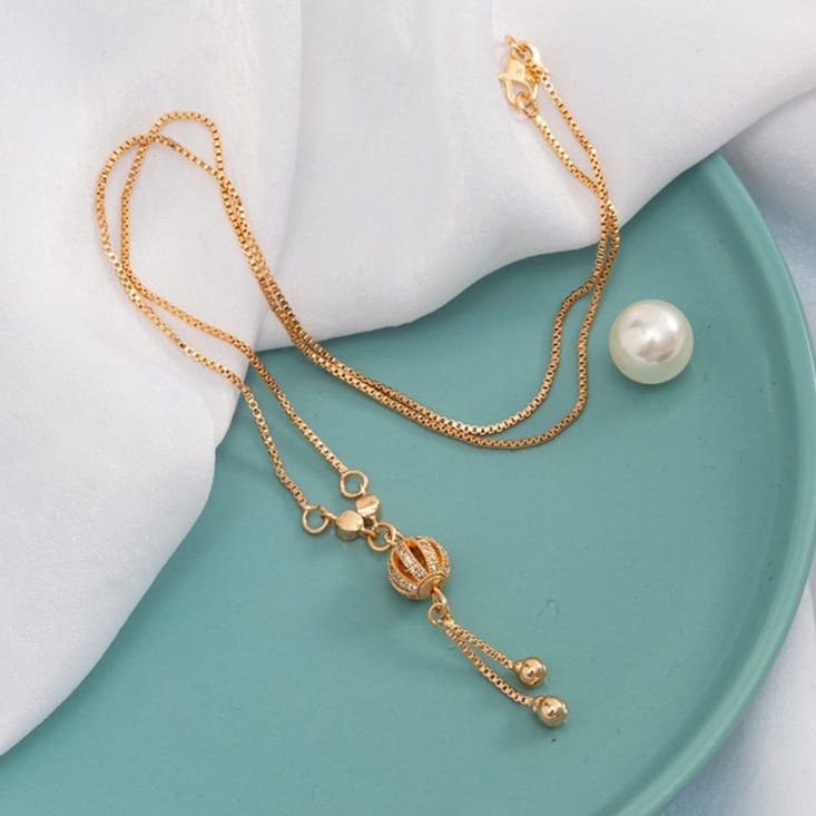 Kalung Angsa Aesthetic Titanium Anti karat Terbaru 2021 liontin Swan Berlian Kalung Wanita Lapis Emas 24k Anti Luntur Aksesoris Wanita Kalung liontin kupu-kupu / hati / angsa