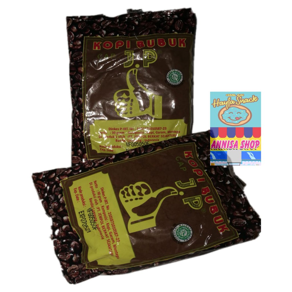 

KOPI JEMPOL JP ASLI LAMPUNG [90 GRAM]