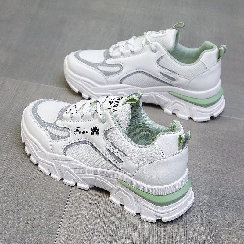 Sepatu Sneakers Putih Wanita Import  Spatu Sport Running Shoes Wanita Sneakers Perempuan SP-183