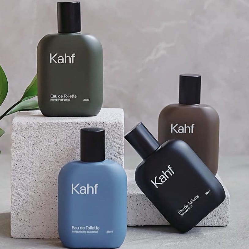 KAHF PARFUM Eau De Toilette 35ml - Kahf Inviorating Waterfall 35ml - Kahf Revered Oud 35ml - Kahf True Brotherhood 35ml - Kahf Humbling Forest 335ml / Kahf Parfum Invigorating Waterfall - Eau De Toilette 35 ml SALE PROMO