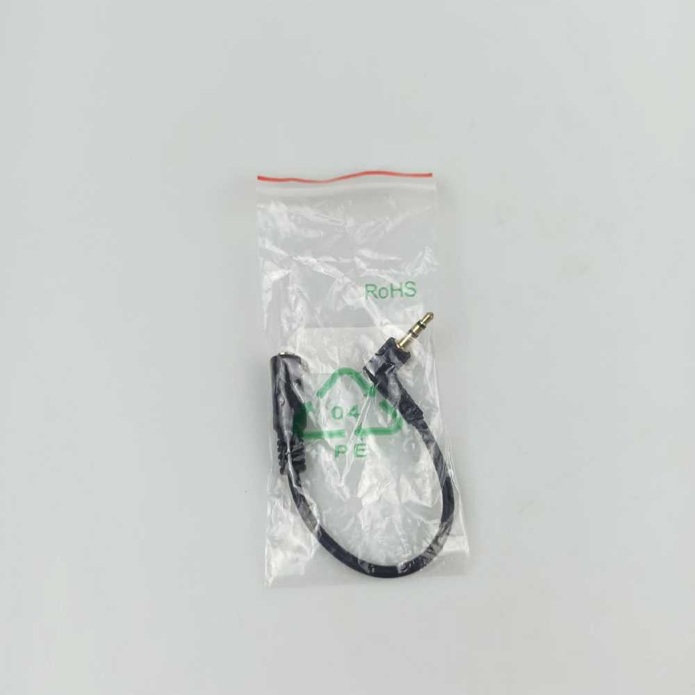 OLLIVAN Kabel Audio AUX 3.5mm 4Pole to 3Pole 16cm - AV119 ( Al-Yusi )