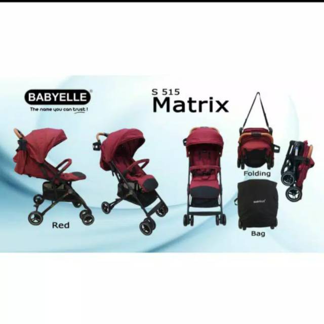 Stroller/Kereta Dorong Babyelle Matrix S515 (Second)