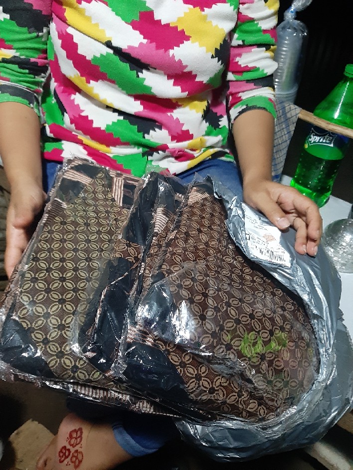 Couple Batik Keluarga Gamis Lonceng Model Jazz Gamis Jazzy Couple Gamis Batik Kerah Jazz Batik Murah