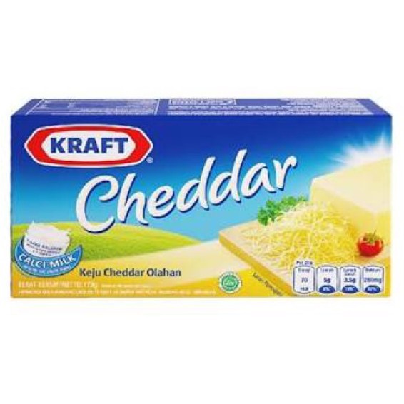 

KRAFT KEJU CHEDDAR 165 GR