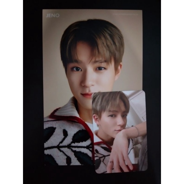 wts want to sell lee jeno nct dream cinema md 4×6 postcard with pc photocard