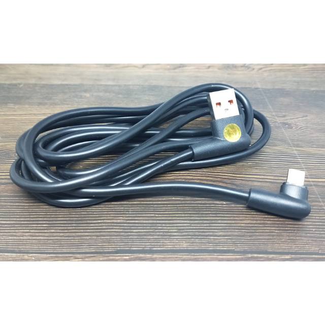 Kabel charger tebal 2 meter / 1 meter data gaming gamer gamming fast charging 2.4 a ampere