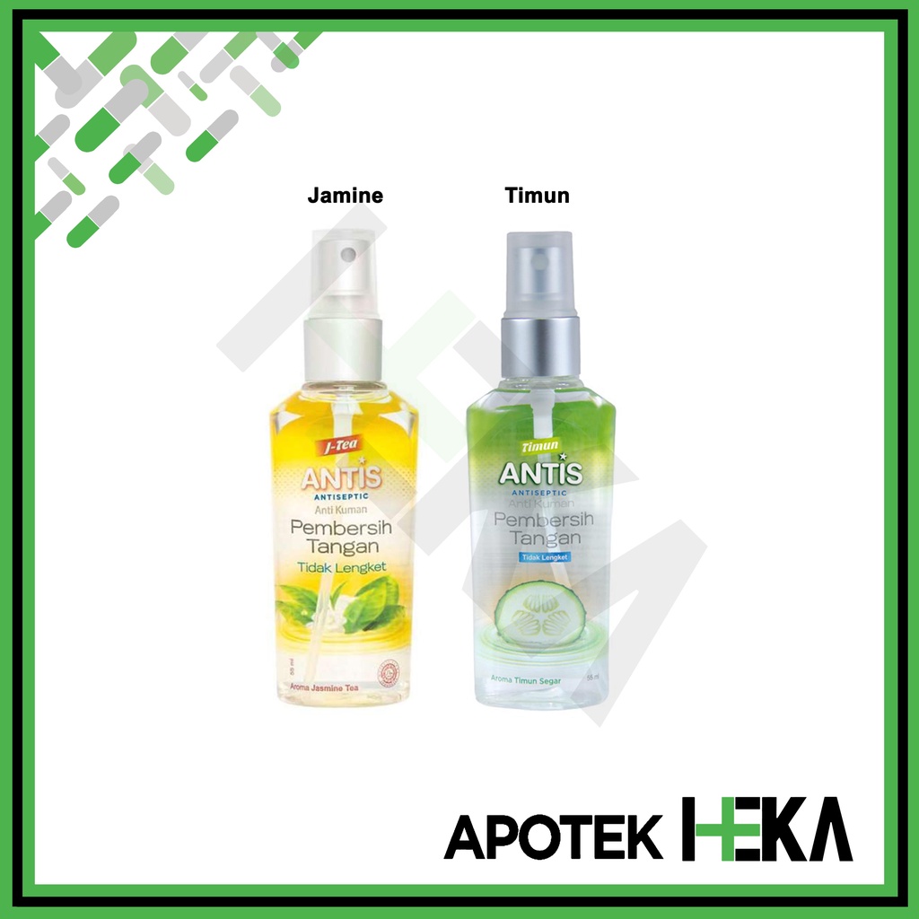Antis Botol Spray 55 ml - Hand Sanitizer (SEMARANG)