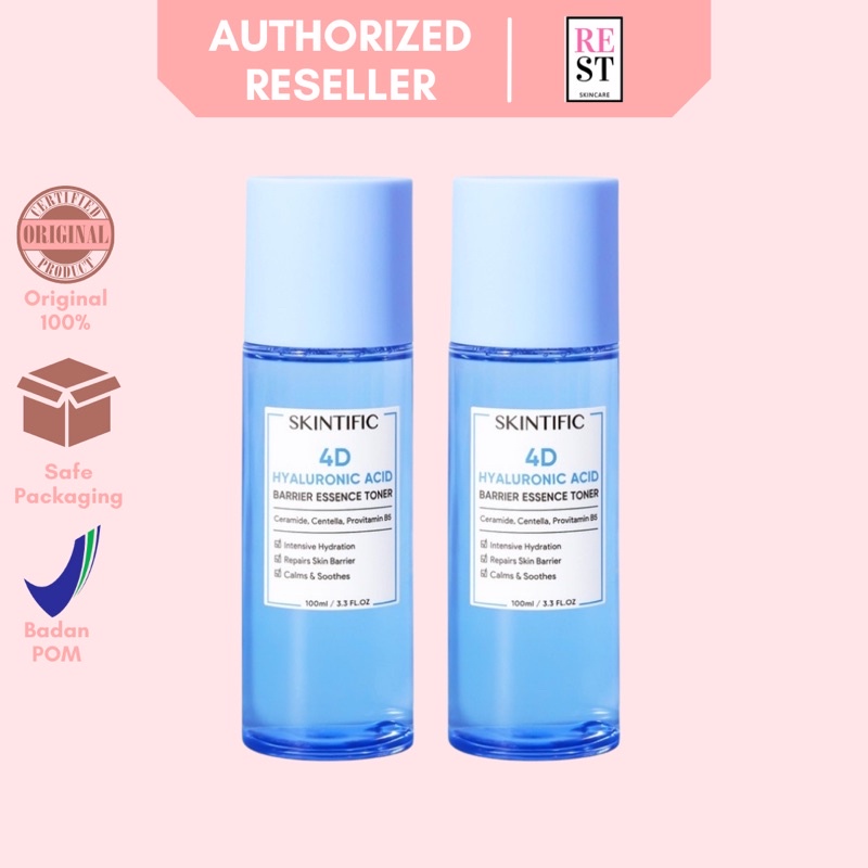 RESTBEAUTY - Skintitic 4D Hyaluronic Acid Barrier Essence Toner BPOM
