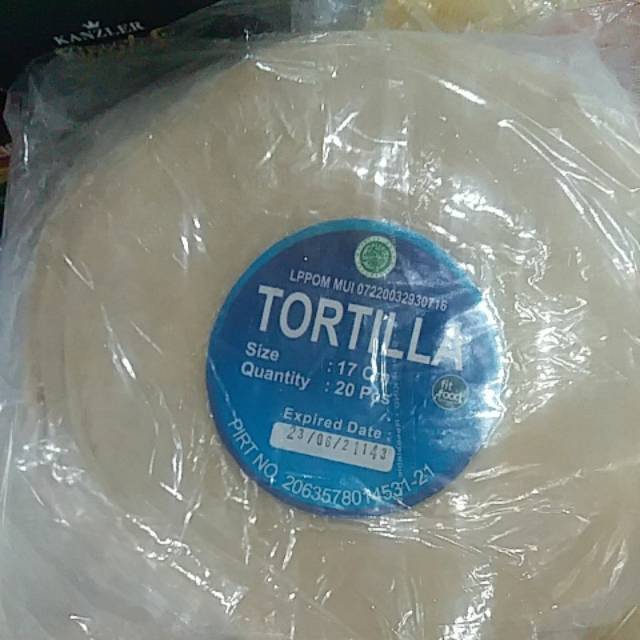 

Kulit Tortilla 17 cm