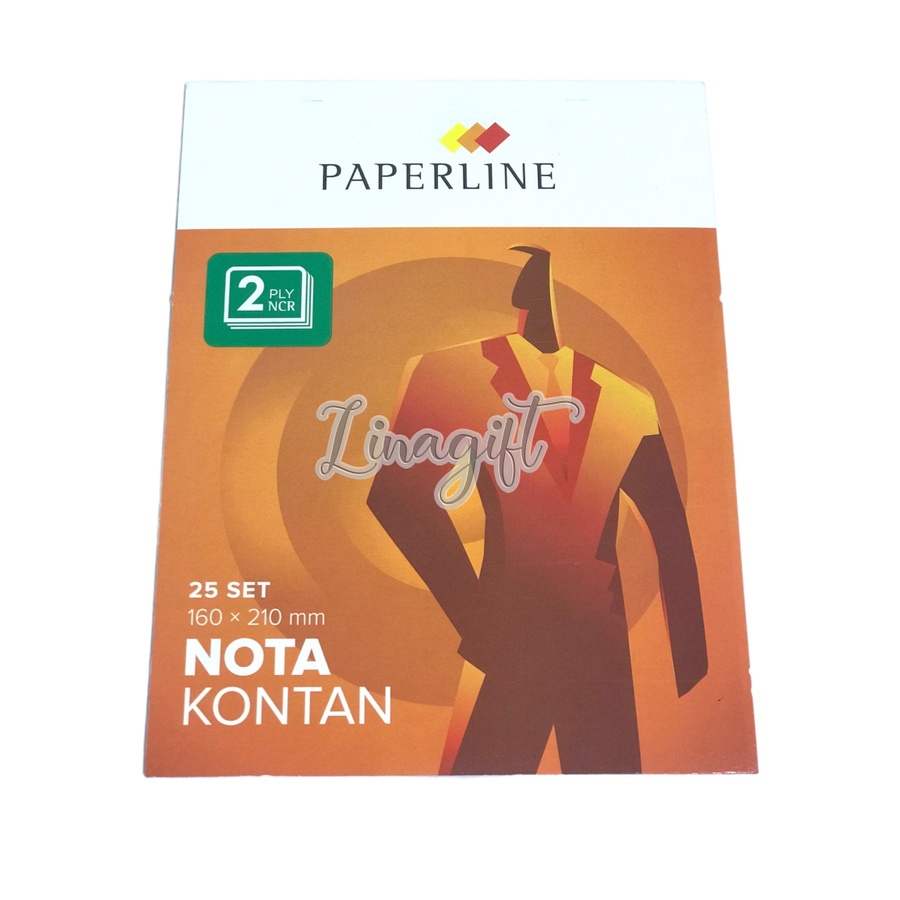 ( 1 Buku - 25 Lembar ) BUKU NOTA KONTAN PAPERLINE KECIL DAN BESAR 1 PLY / 2 PLY / 3 PLY / BUKU PENJUALAN / PEMBELIAN / NOTA RANGKAP