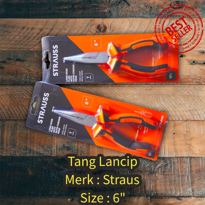 Tang Lancip Strauss 6 Inch / Tang Cucut