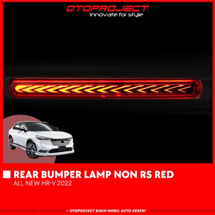 Lampu Reflektor Mobil All New HRV 2022 Rear Bumper Belakang Running