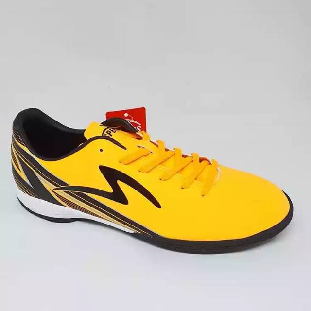 Sepatu Futsal Specs Acc Lightspeed 20 IN Orange Pop Black Silver Original BNIB
