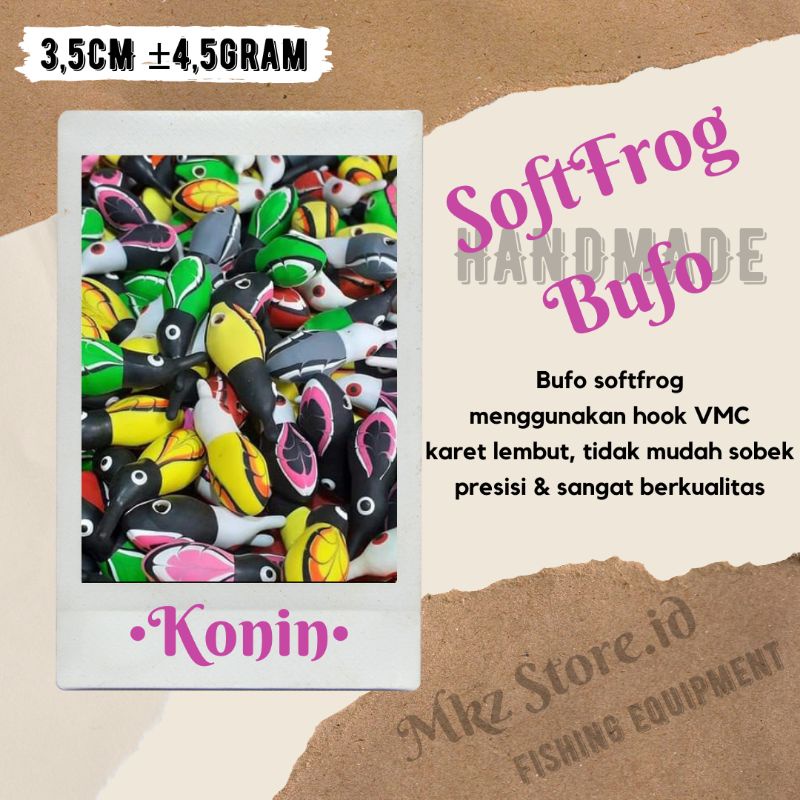 KONIN - BUFO SOFTFROG INDONESIA HANDMADE