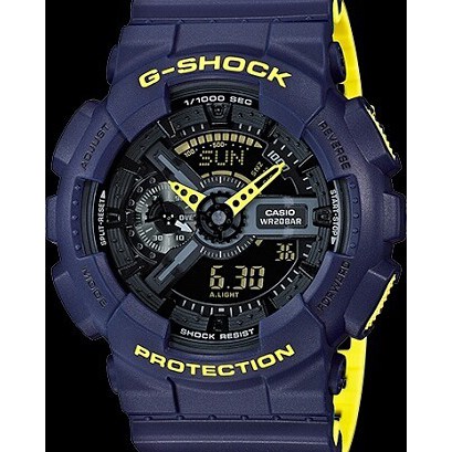 

GA-110LN-1 layered neon edition